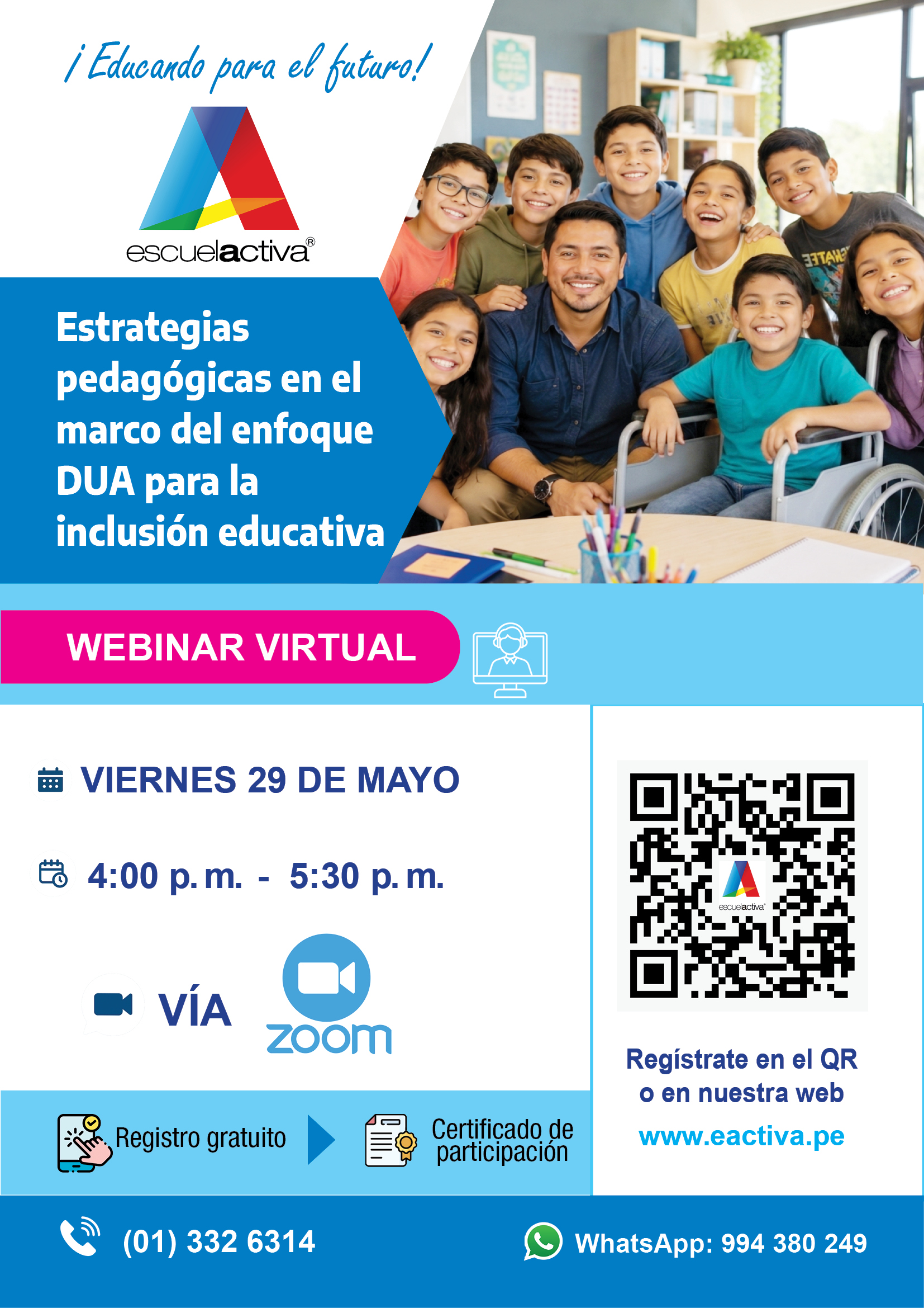Webinar Escuela Activa