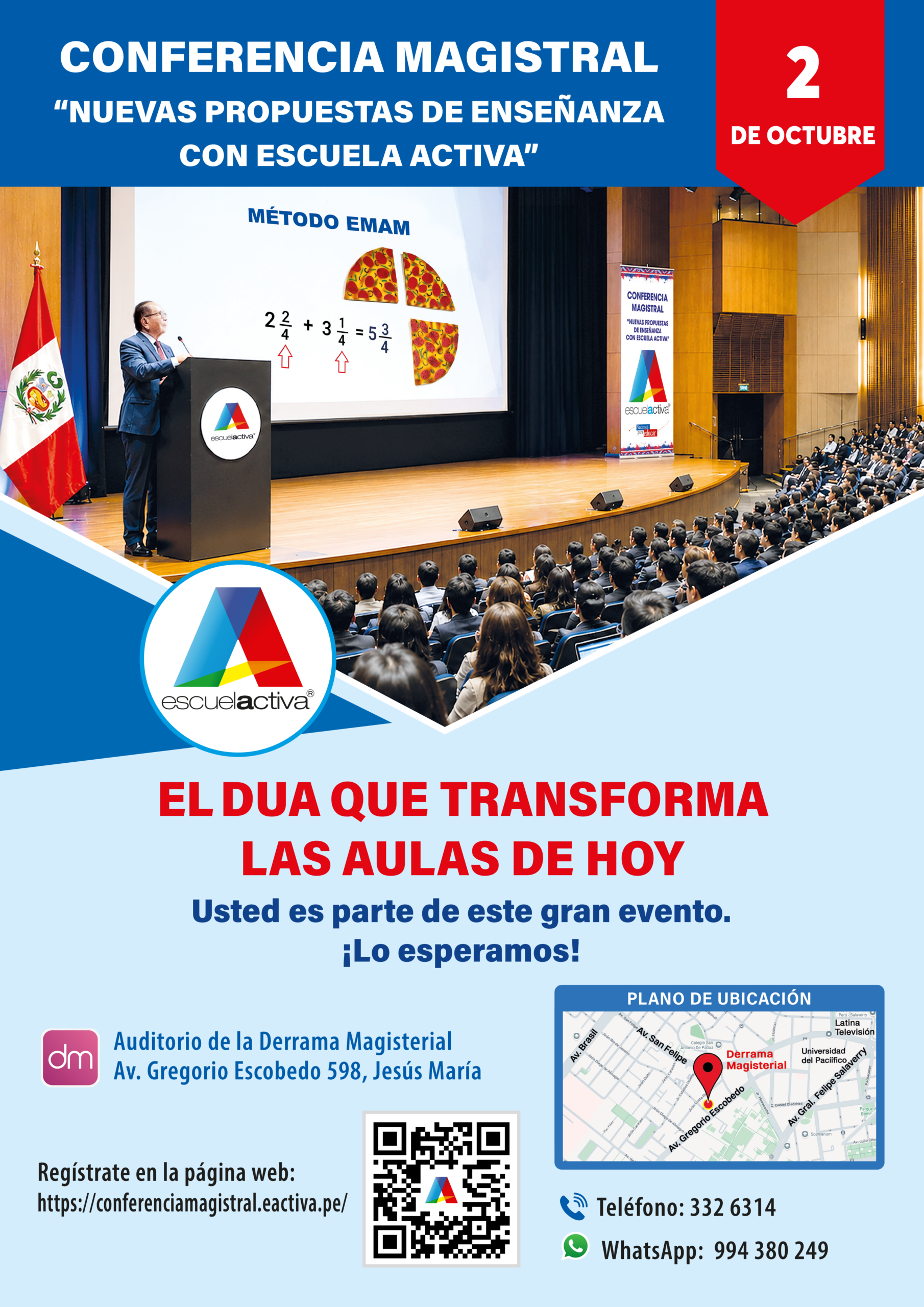 Conferencia Magistral Escuela Activa